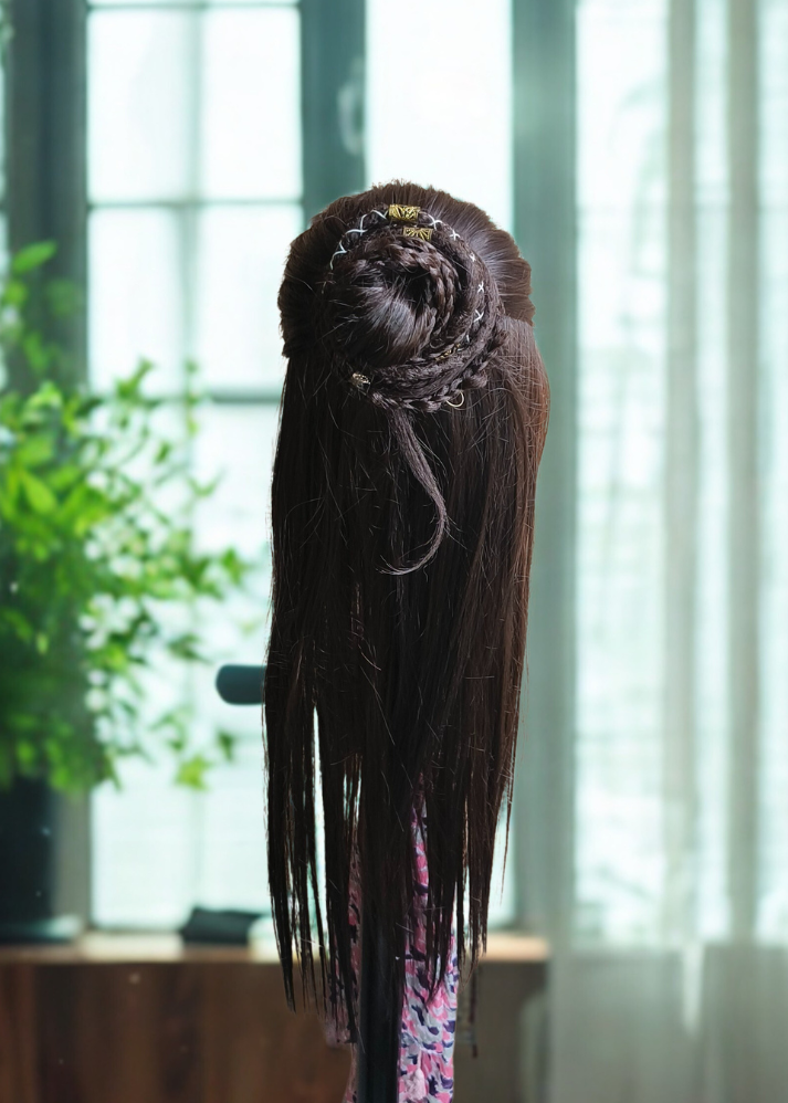 Dreadlock Band Dark Brown
