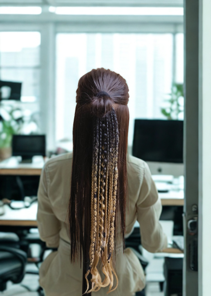 Dreads and Braids Band Golden Black