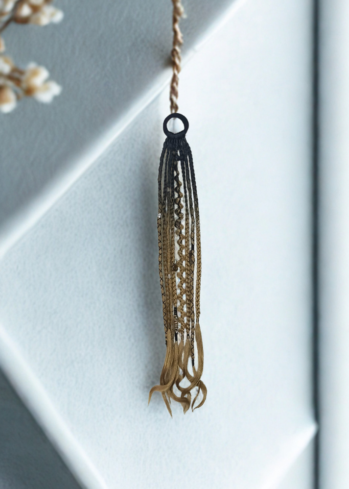 Dreads and Braids Band Golden Black