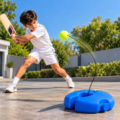 SoloStrike™ — Solo Tennis & Cricket Trainer